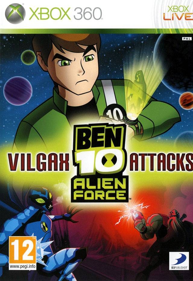 Ben 10: Alien Force Vilgax Attacks (Xbox 360) (Pre-owned)
