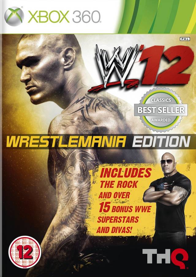WWE 12 (Xbox 360) (Pre-owned)