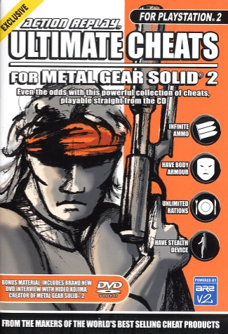 Action Replay Ultimate Cheats: Metal Gear Solid 2 (PS2) (Pre-owned)