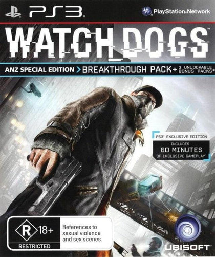Watch Dogs - Special Edition (PS3) (Pre-owned)