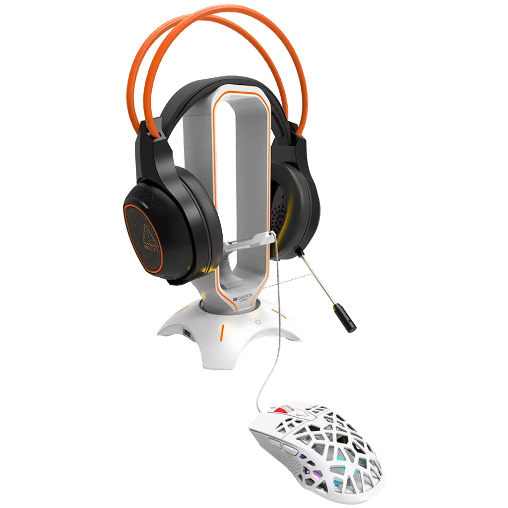 Canyon 3-in-1 Headset Stand, Mouse Bungee & USB Hub WH-200 (Pre-owned)