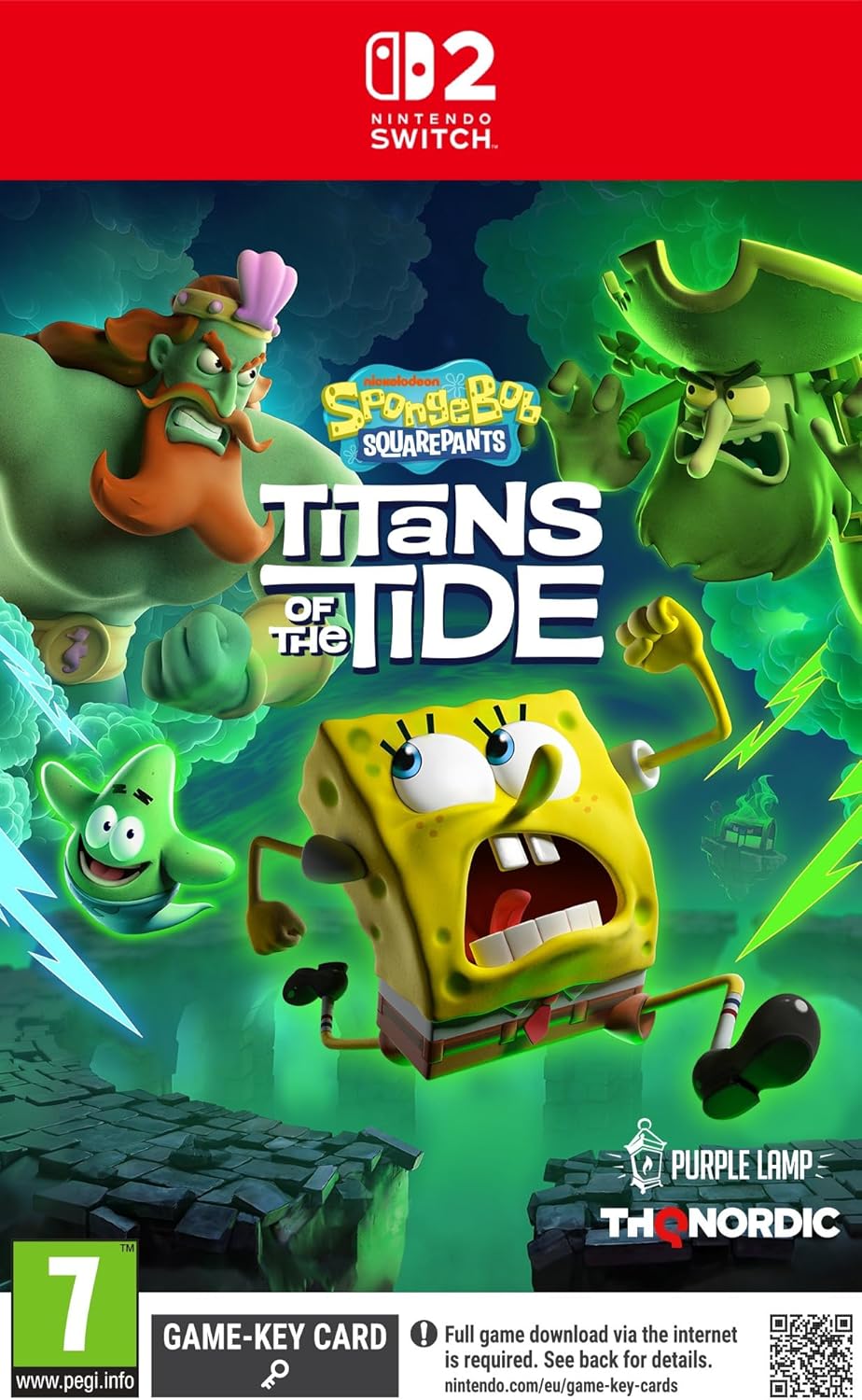 SpongeBob SquarePants: Titans of the Tide (Game-Key Card) (Nintendo Switch 2) (Pre-order)