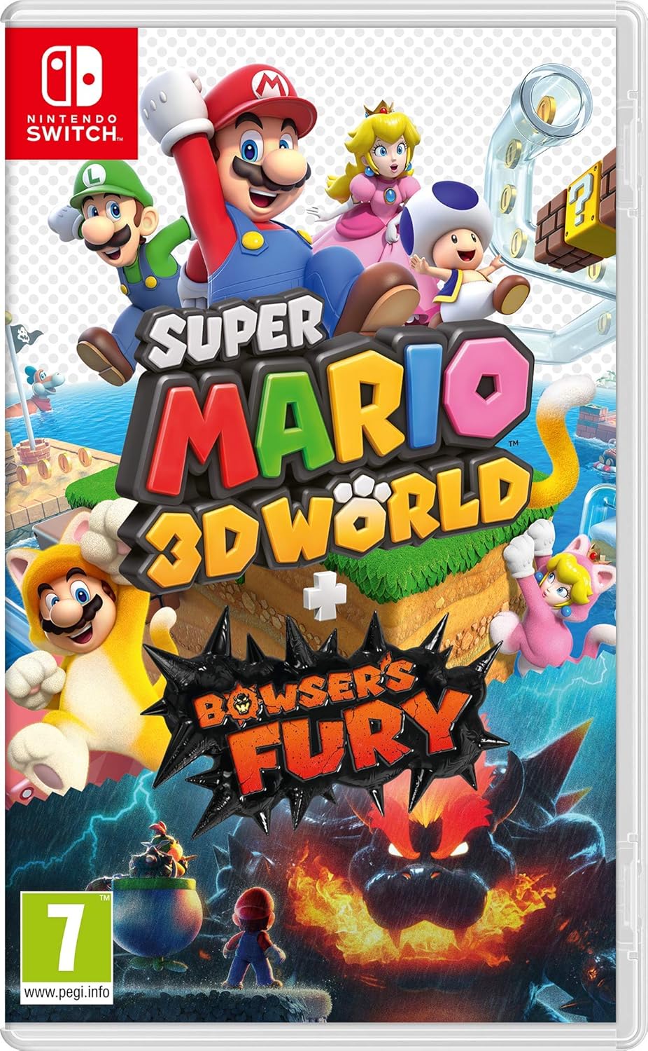 Super Mario 3D World + Bowser's Fury (Nintendo Switch) (Pre-owned)