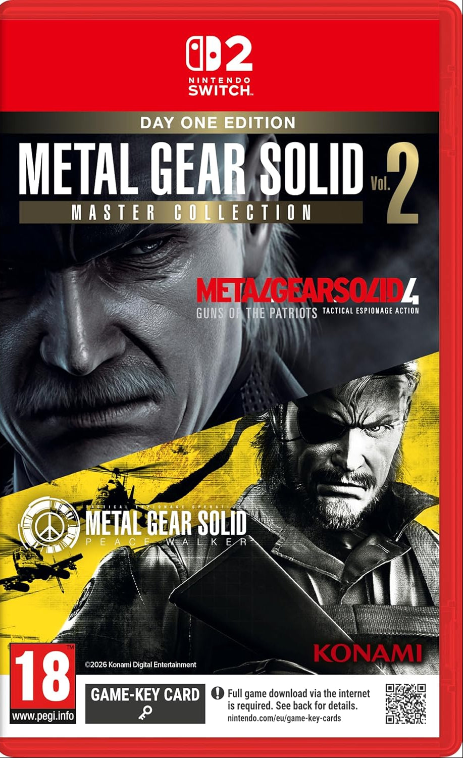 Metal Gear Solid Master Collection: Volume 2 (Game-Key Card) (Nintendo –
