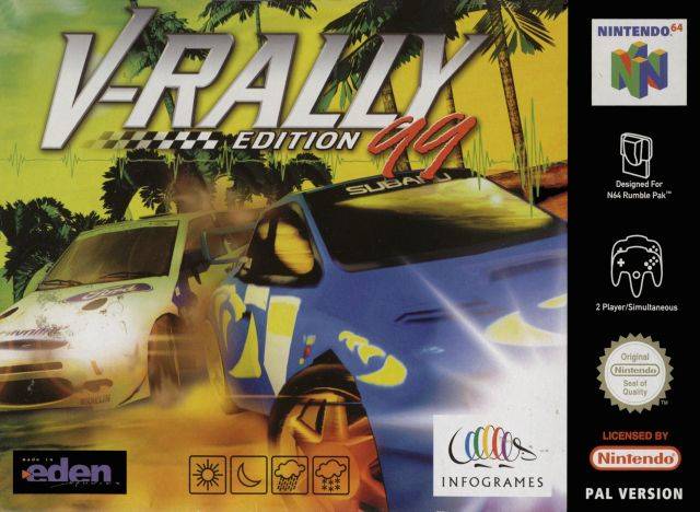 V-Rally Edition '99  (Nintendo 64) (Pre-owned)