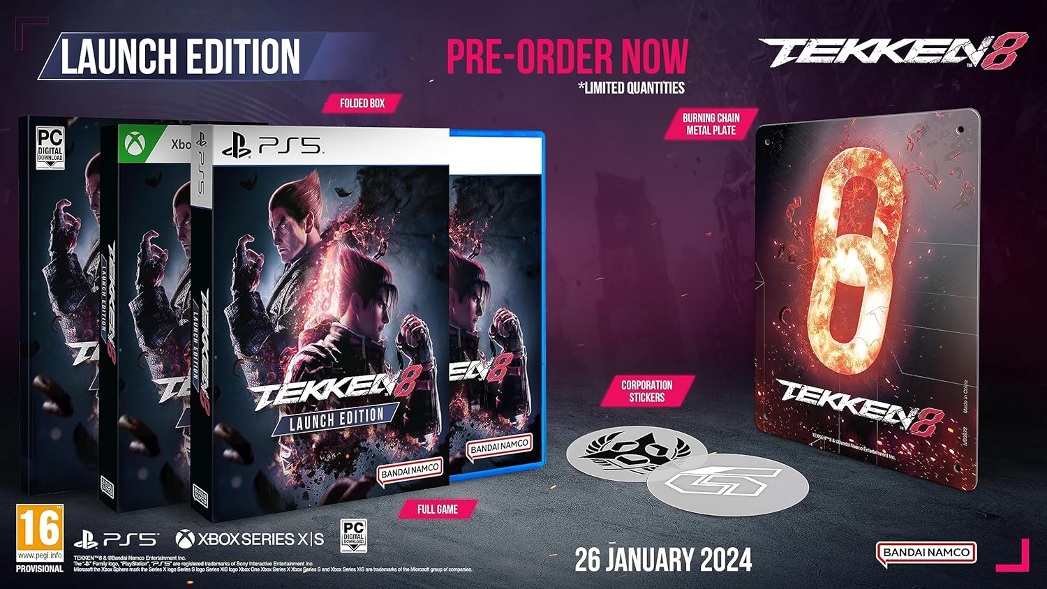 Tekken 8 - Launch Edition (PS5) (Pre-owned)