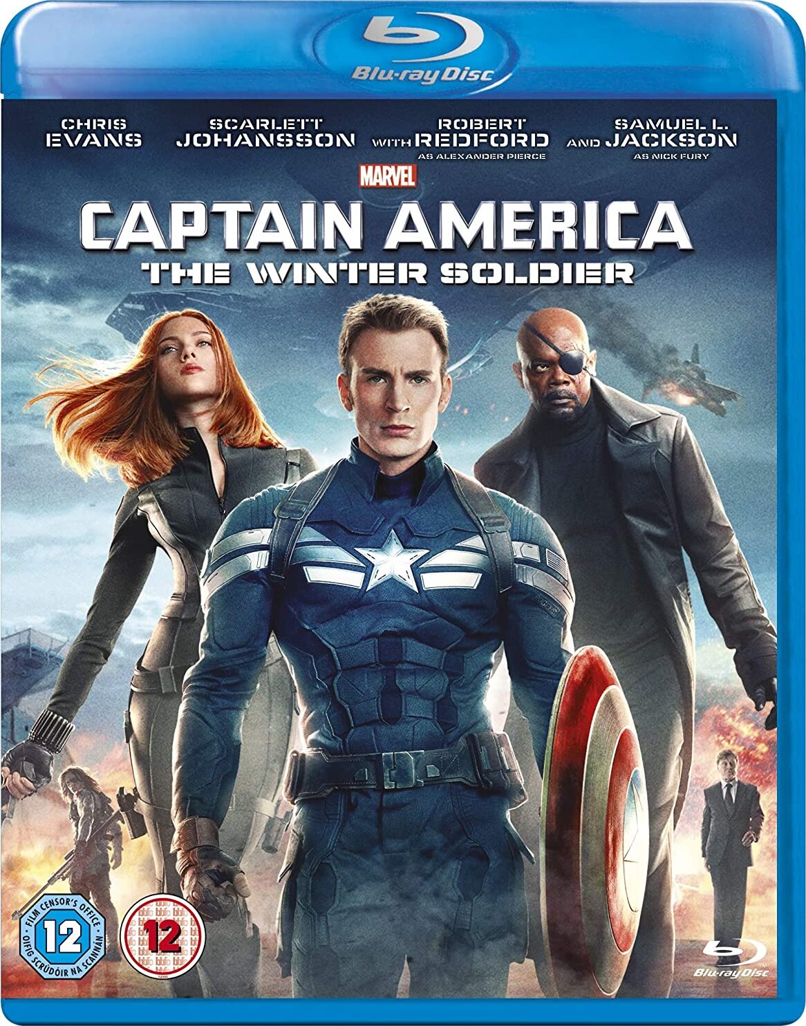 Captain America: The Winter Soldier (2014) (Blu-Ray Movie) (Pre-owned)
