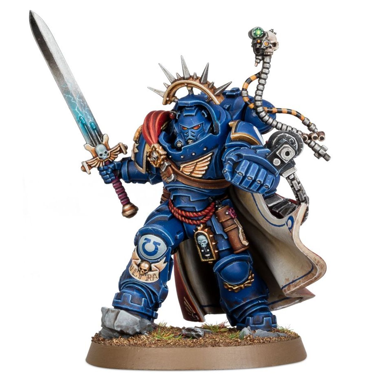 Space Marines: Captain in Gravis Armour (Warhammer 40,000 | 48-70)