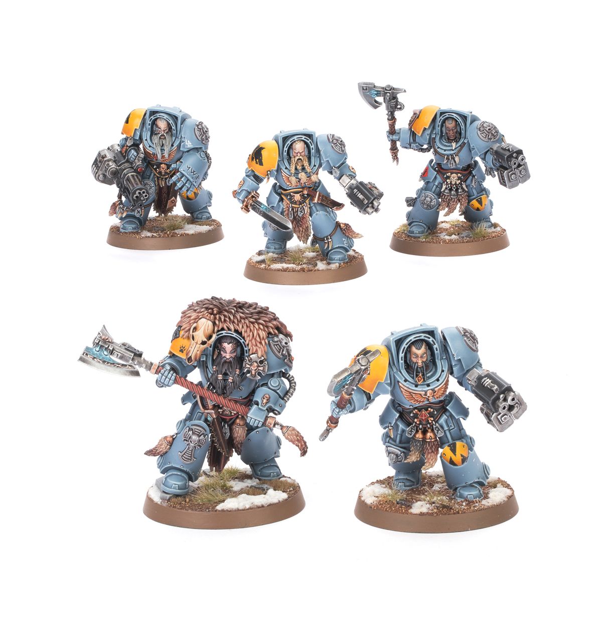 Space Wolves: Wolf Guard Terminators (Warhammer 40,000 | 53-36)