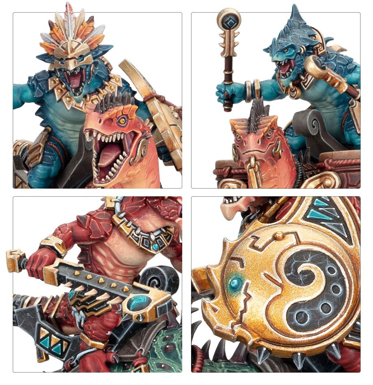 Seraphon: Aggradon Lancers (Warhammer Age of Sigmar | 88-18)