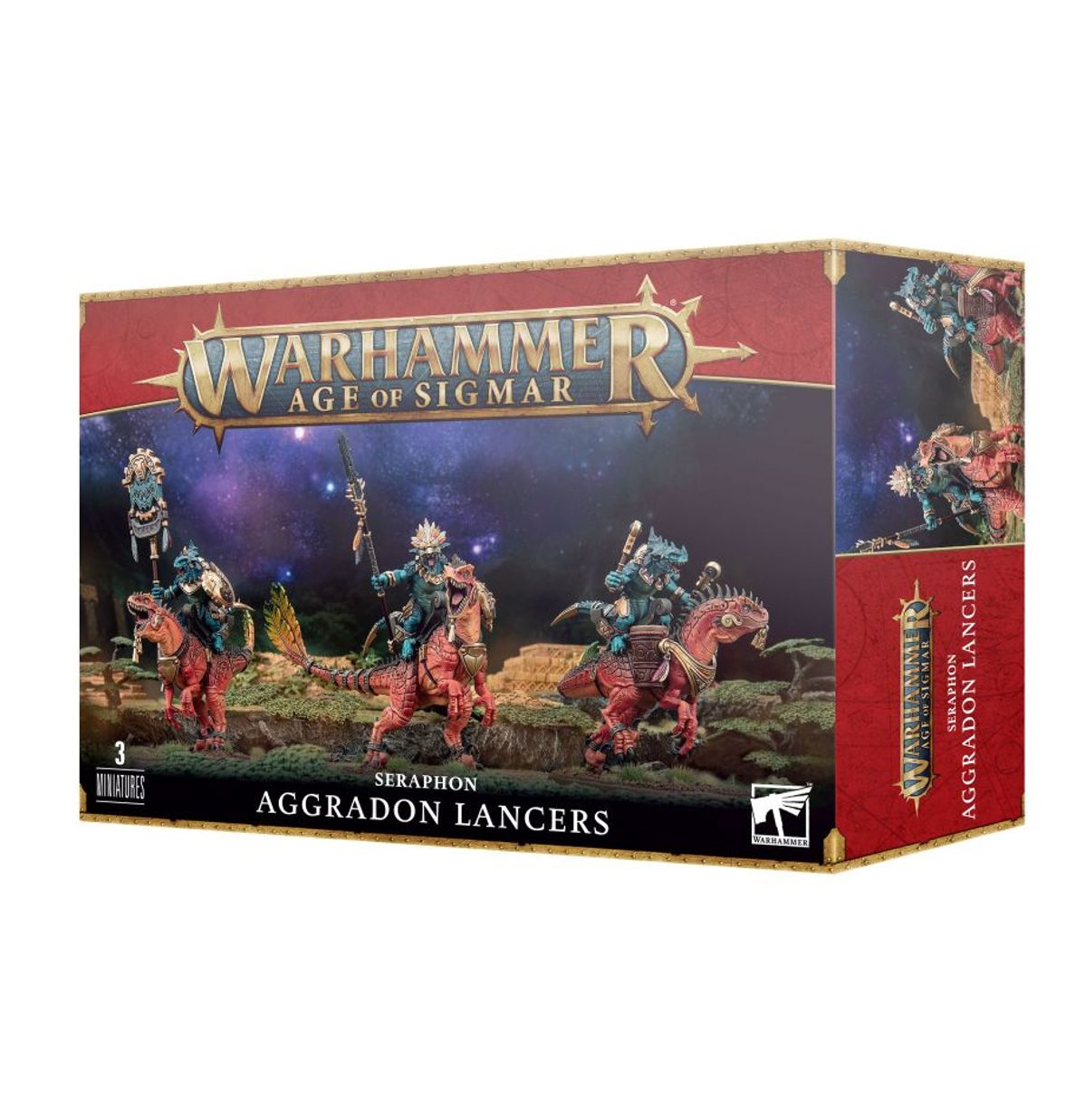 Seraphon: Aggradon Lancers (Warhammer Age of Sigmar | 88-18)