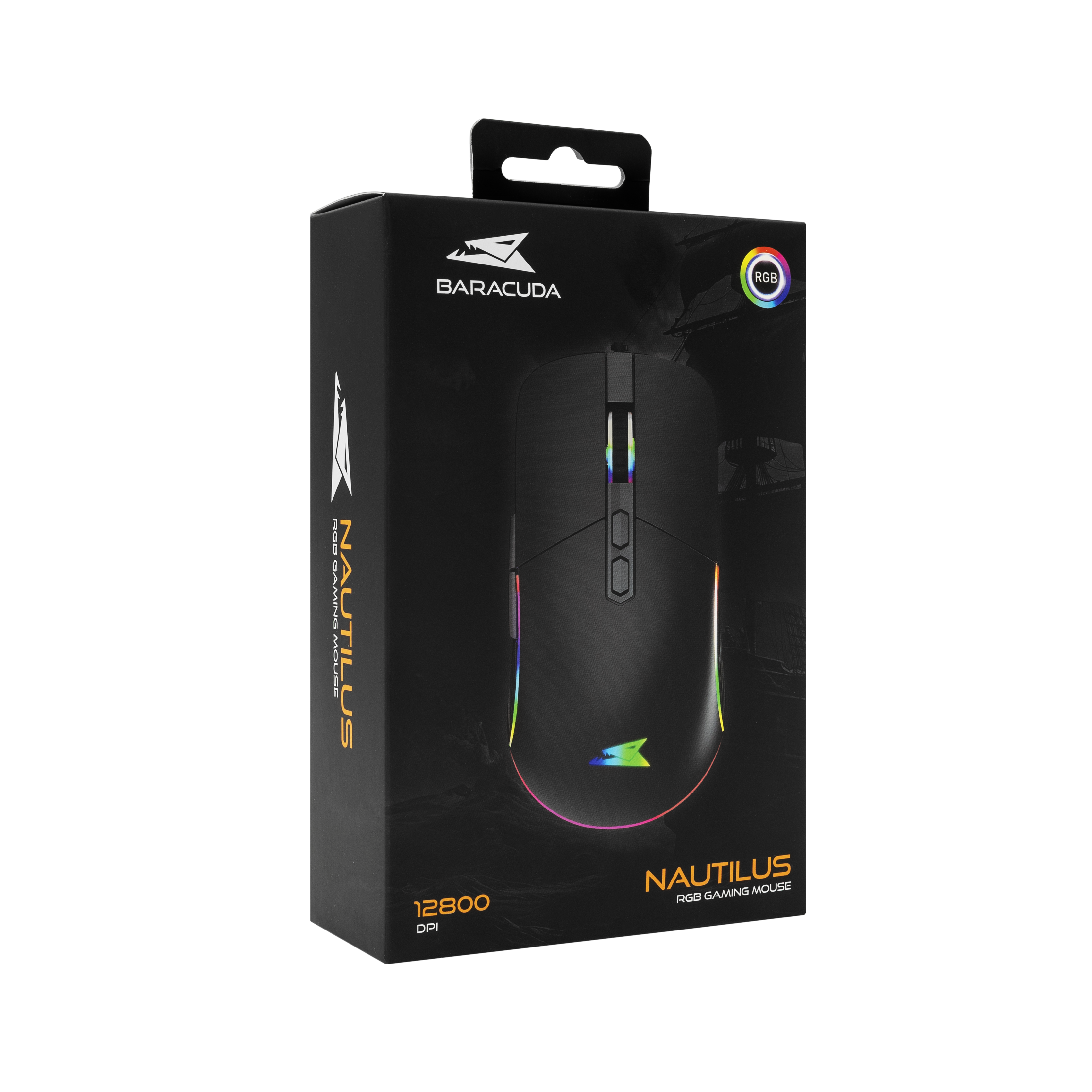 Baracuda NAUTILUS RGB Gaming Mouse (Black)