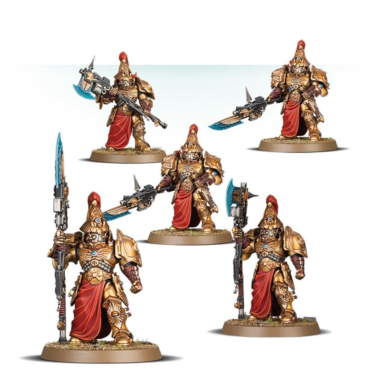 Adeptus Custodes: Custodian Wardens (Warhammer 40,000 | 01 - 11) - GameStore.mt