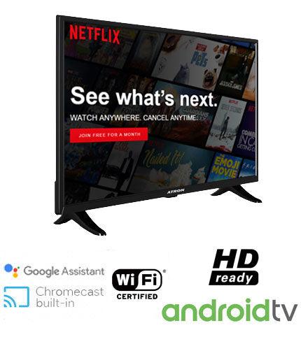 ATRON 32" Android Smart HDR LED TV AT32 - 2440HD - A - GameStore.mt
