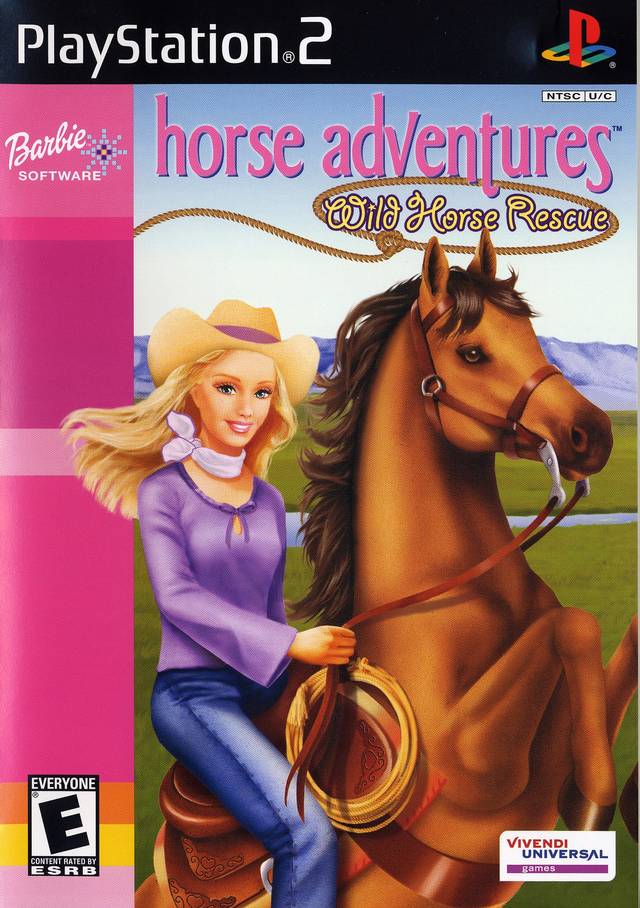 Barbie Horse Adventures: Wild Horse Rescue (PS2) (Pre - owned) - GameStore.mt
