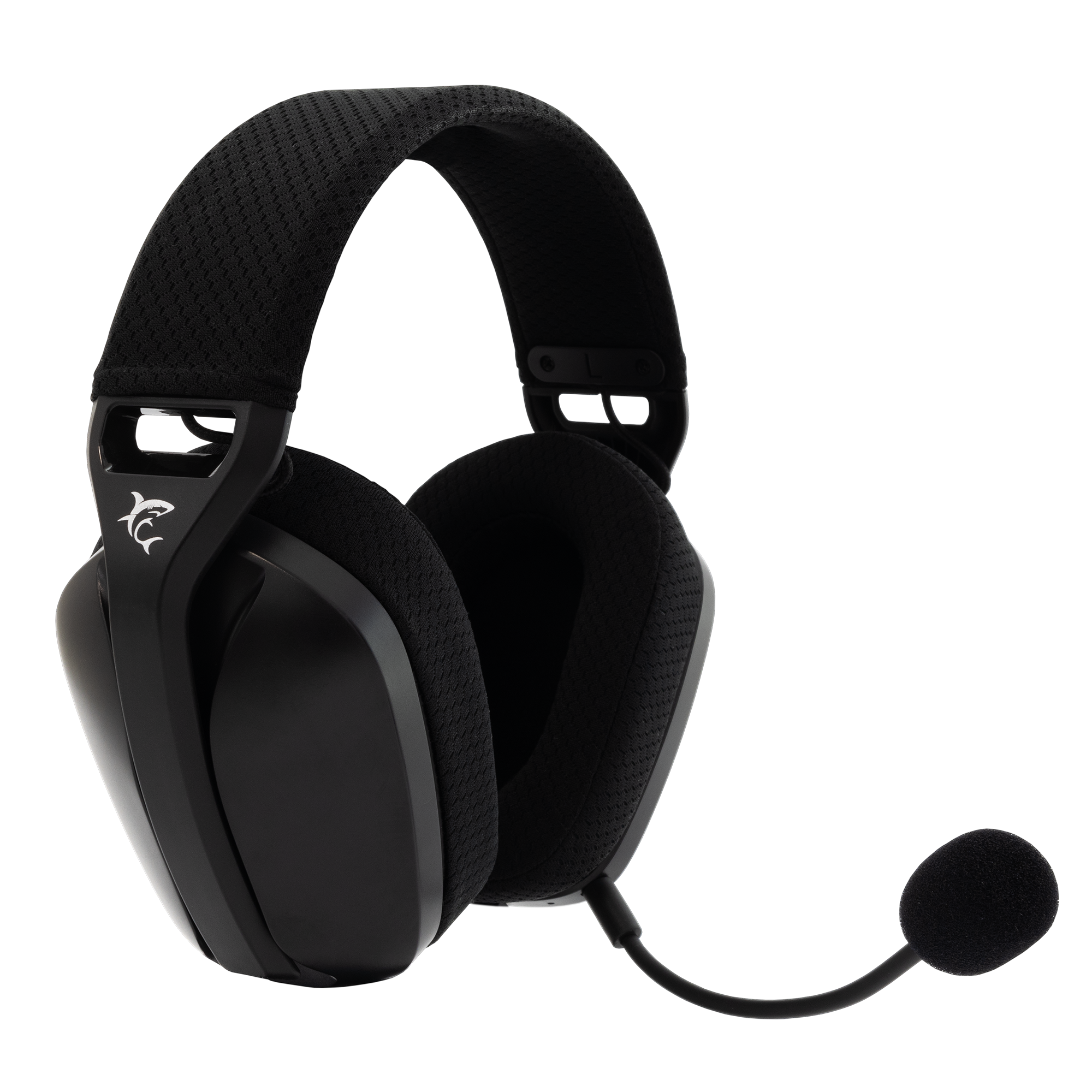 White Shark BUTTERFLY Wireless Headset (PC/PS4/PS5) (Black)