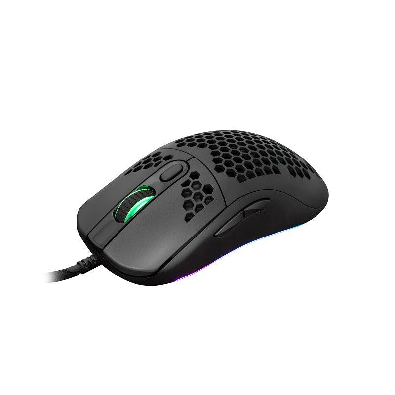 Mouse White Shark Gaming Galahad 6400dpi (Black) - GameStore.mt