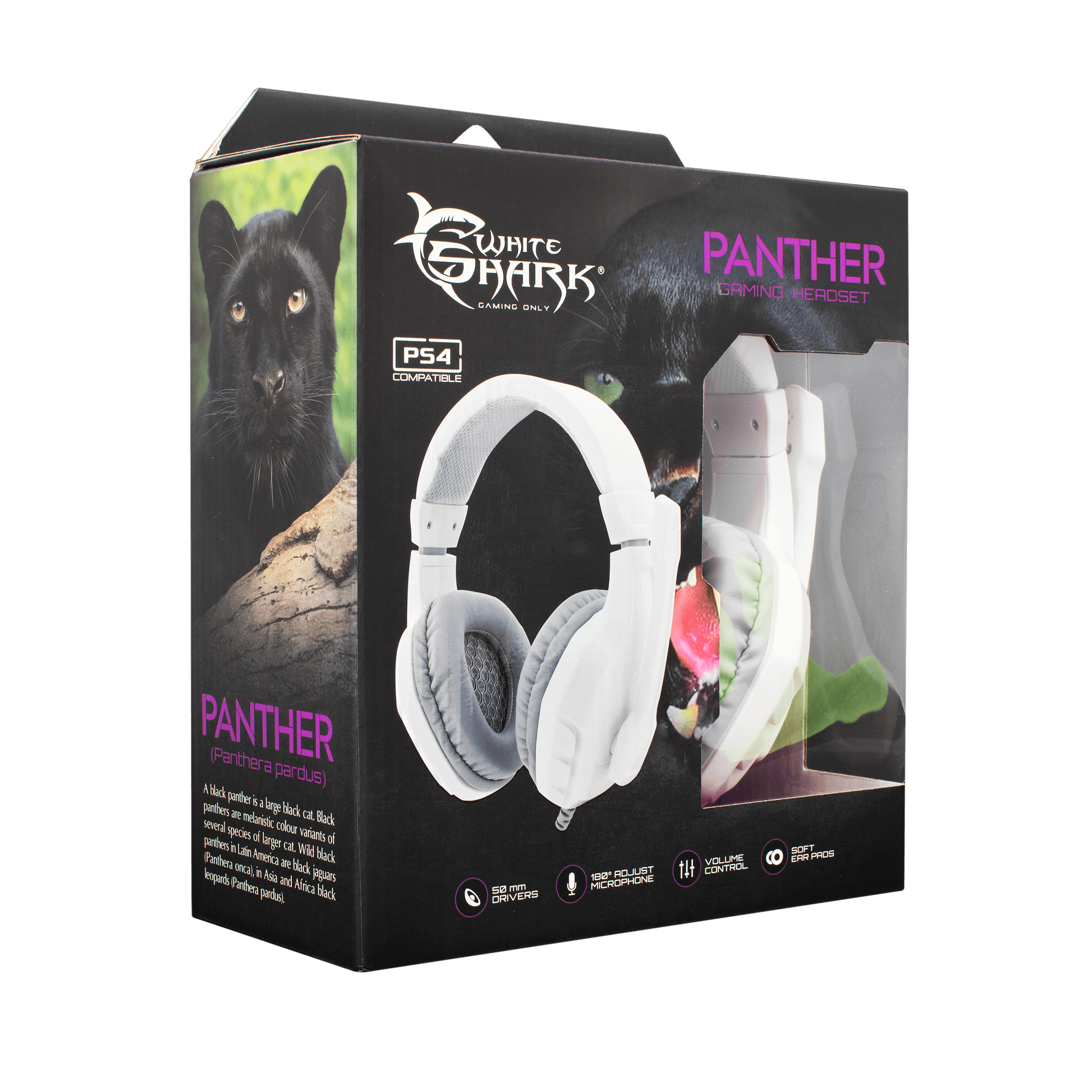 White Shark PANTHER Gaming Headset - GameStore.mt | Powered by Flutisat