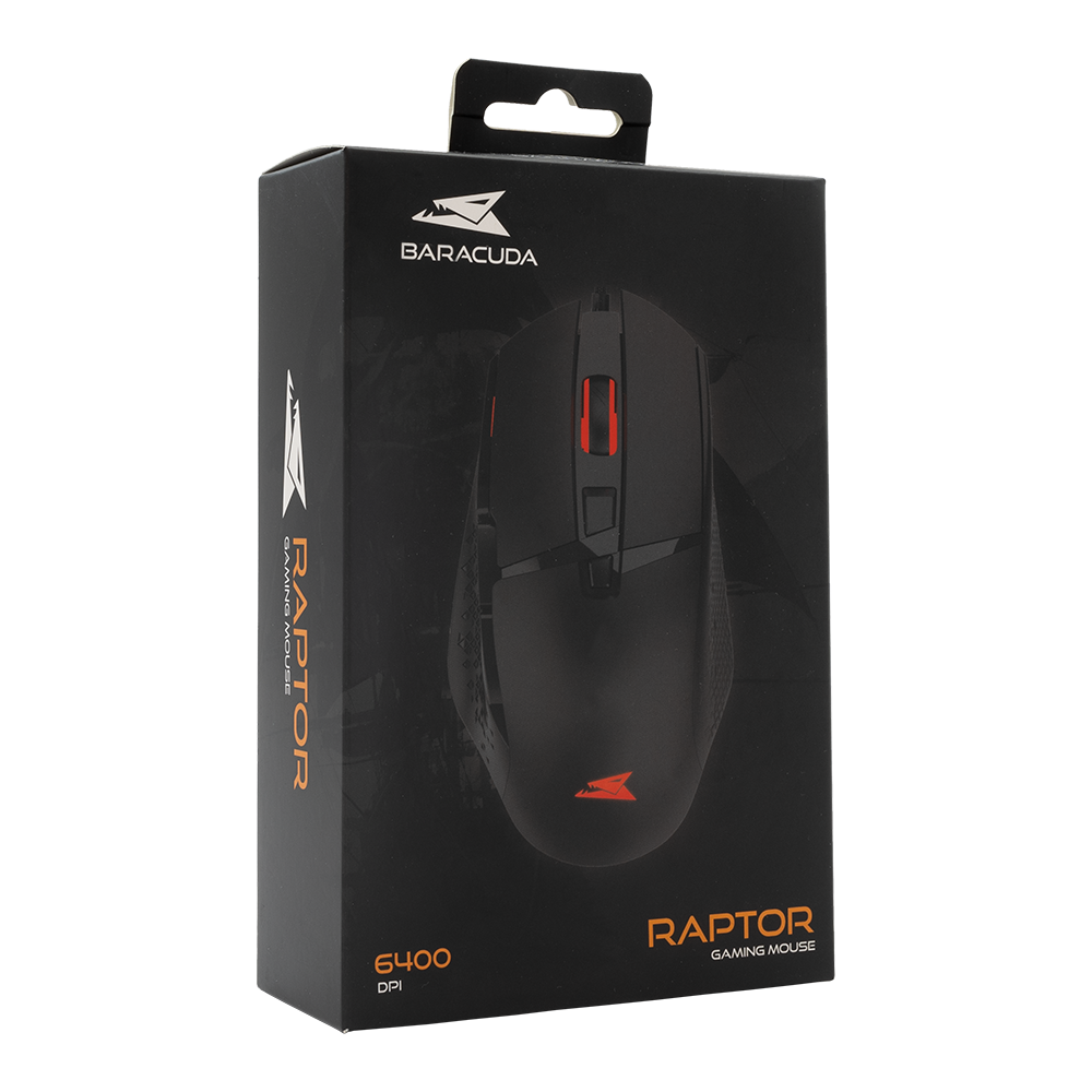 Baracuda RAPTOR Gaming Mouse (Black)