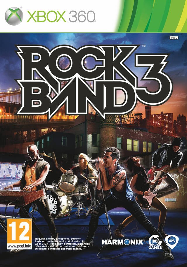 Rock Band 3 (Xbox 360) (Pre - owned) - GameStore.mt