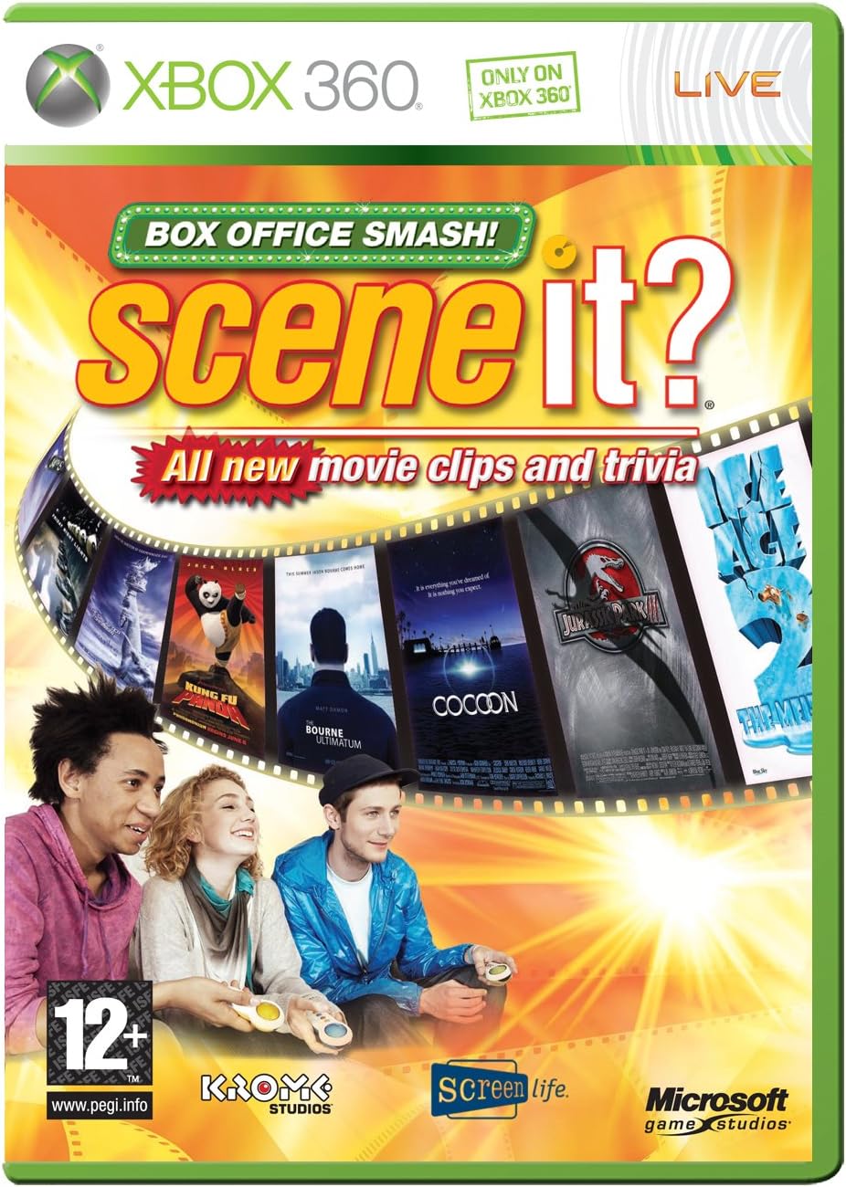 Scene It? Box Office Smash! (Xbox 360) (Pre - owned) - GameStore.mt