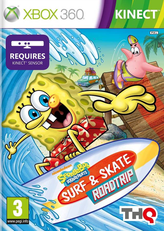 SpongeBob's Surf & Skate Roadtrip (Xbox 360) (Pre - owned) - GameStore.mt