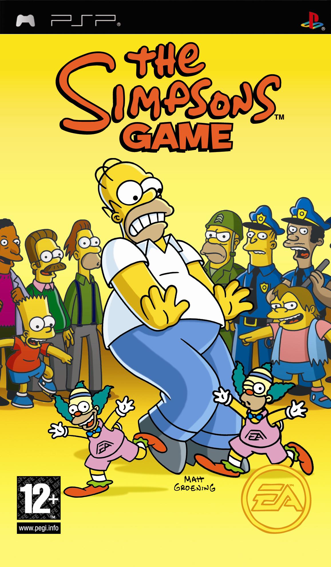 The Simpsons Game (PSP) (Pre - owned) - GameStore.mt