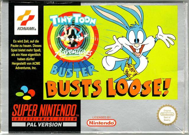Tiny Toon Adventures: Buster Busts Loose! (Nintendo SNES) (Pre - owned) - GameStore.mt