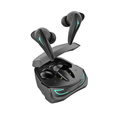 White Shark TITAN Bluetooth Earbuds (Black)