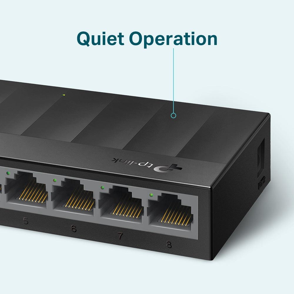 TP - Link LS1008G 8 - Port 10/100/1000Mbps Desktop Switch - GameStore.mt