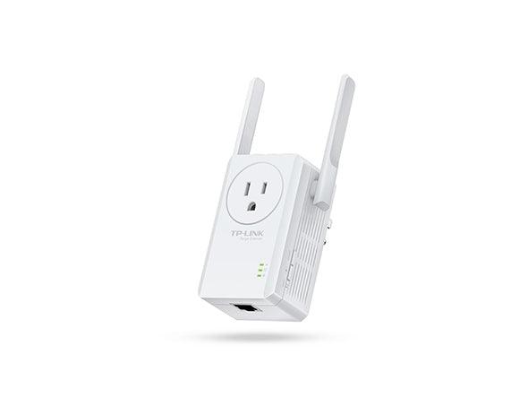 TP - Link TL - WA860RE 300Mbps Wi - Fi Range Extender with AC Passthrough - GameStore.mt