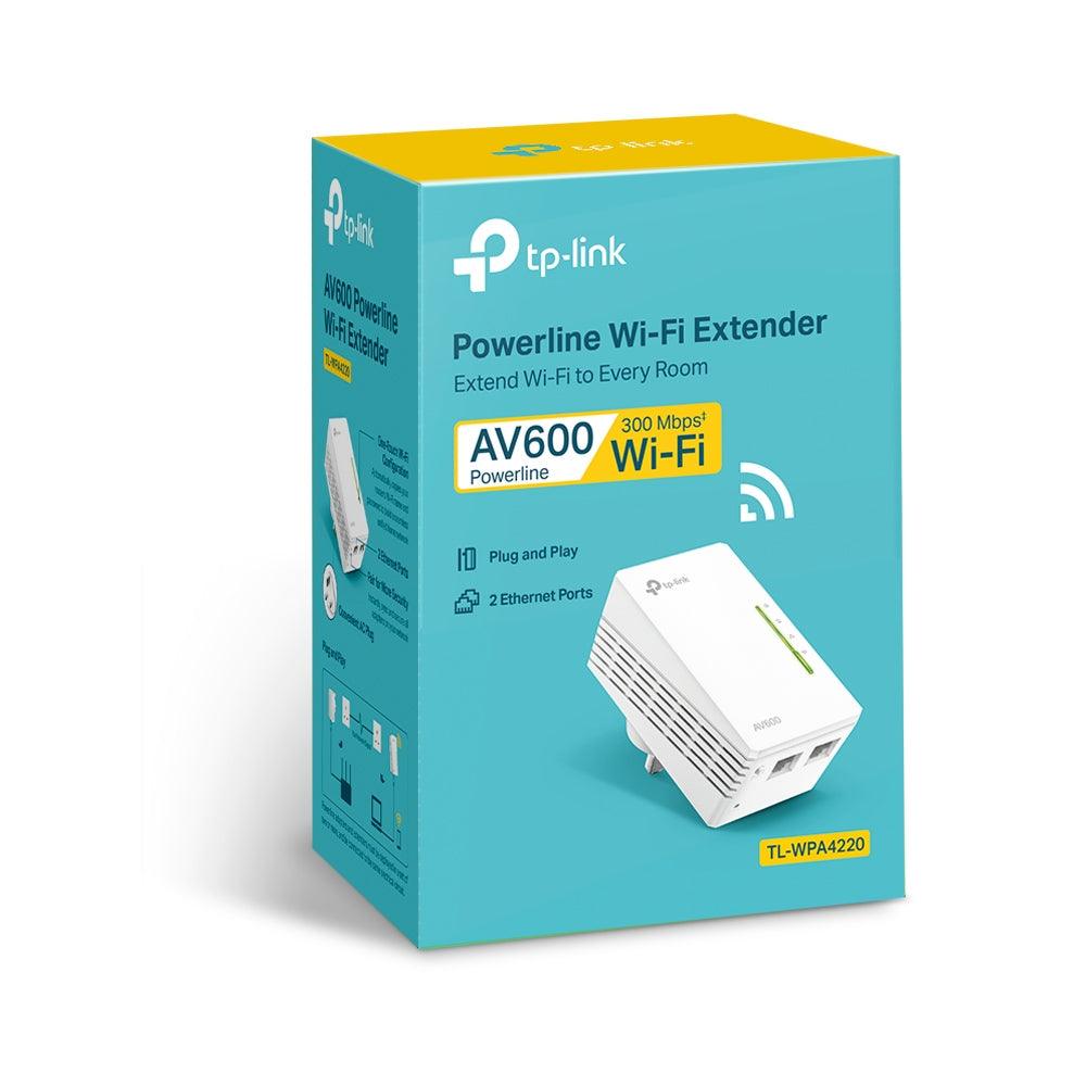 TP - LINK TL - WPA4220 300Mbps AV600 Wi - Fi Powerline Extender - GameStore.mt
