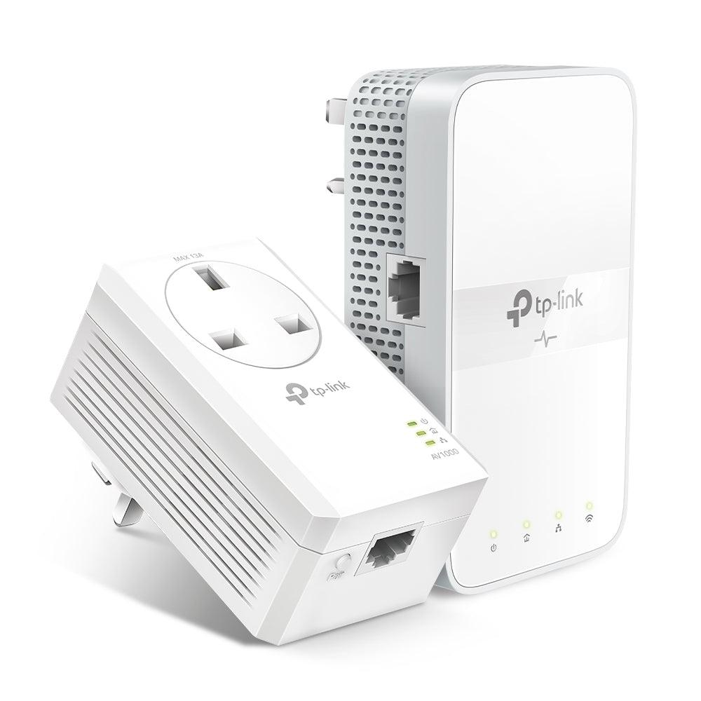 TP - Link TL - WPA7617 KIT AV1000 Gigabit Passthrough Powerline ac Wi - Fi Kit - GameStore.mt