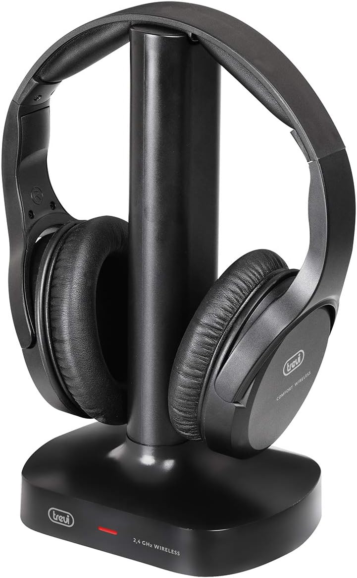 Trevi FRS 1480 R Wireless Rechargeable Cordless Headphone Set - GameStore.mt