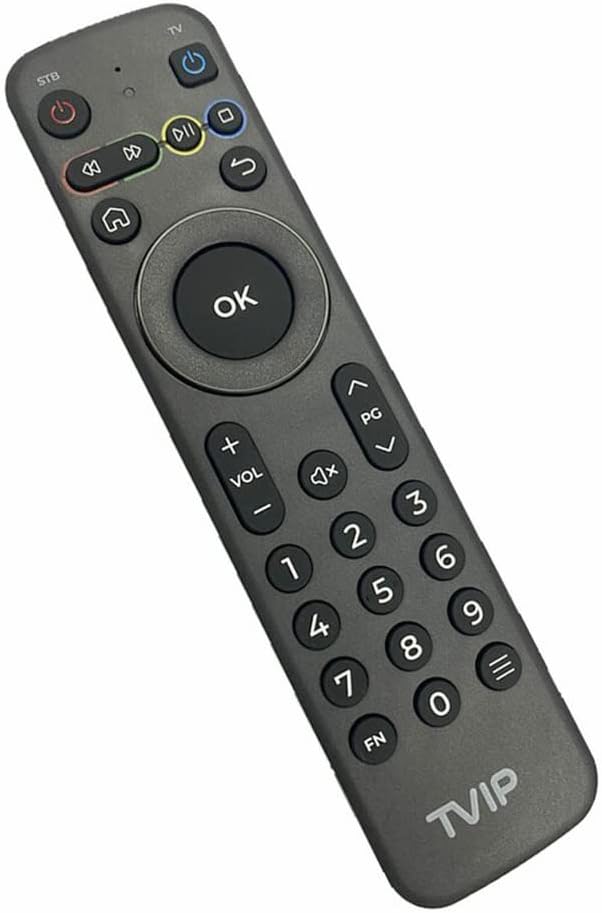 TVIP Original Remote Control for All Boxes V.410 - V.412 - V.415 V.500 - V.530 - V.600 - V.605 - V705 - V710 - GameStore.mt