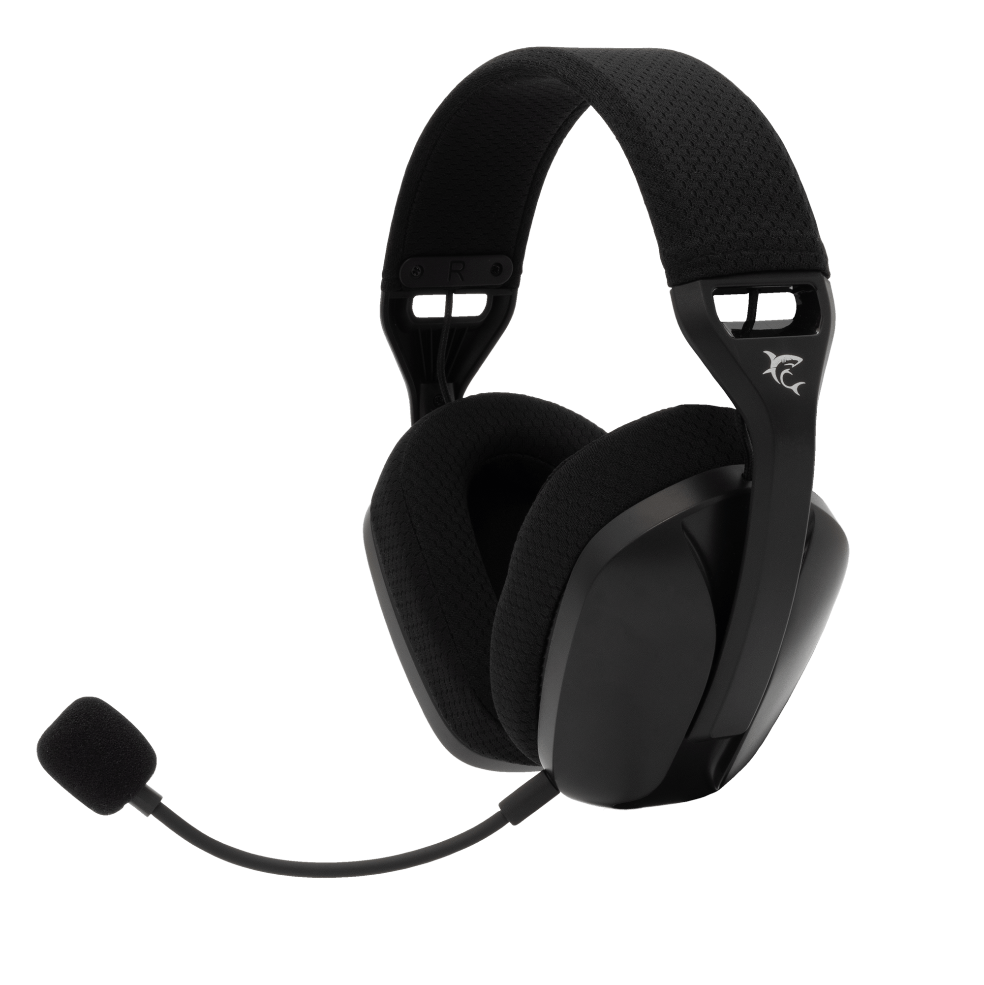 White Shark BUTTERFLY Wireless Headset (PC/PS4/PS5) (Black) - GameStore.mt