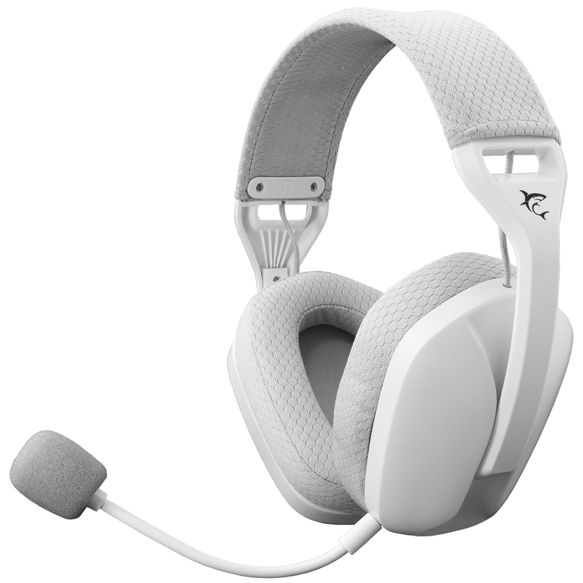 White Shark BUTTERFLY Wireless Headset (PC/PS4/PS5) (White) - GameStore.mt