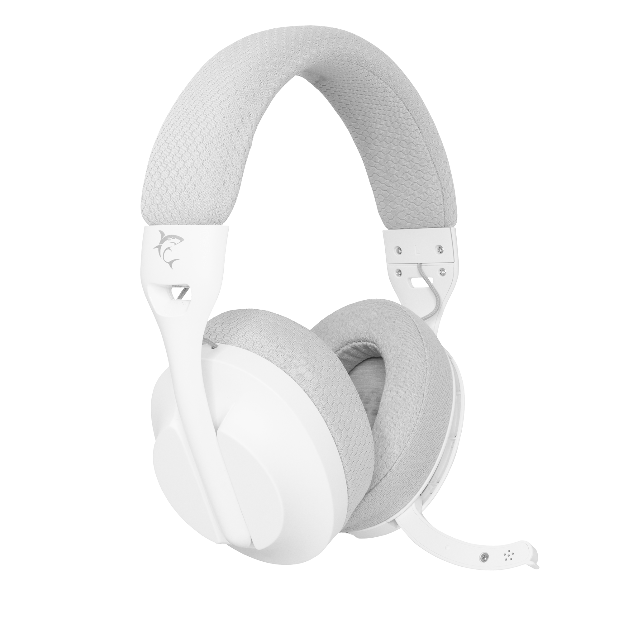 White Shark FALCON Wireless Gaming Headset (White) - GameStore.mt