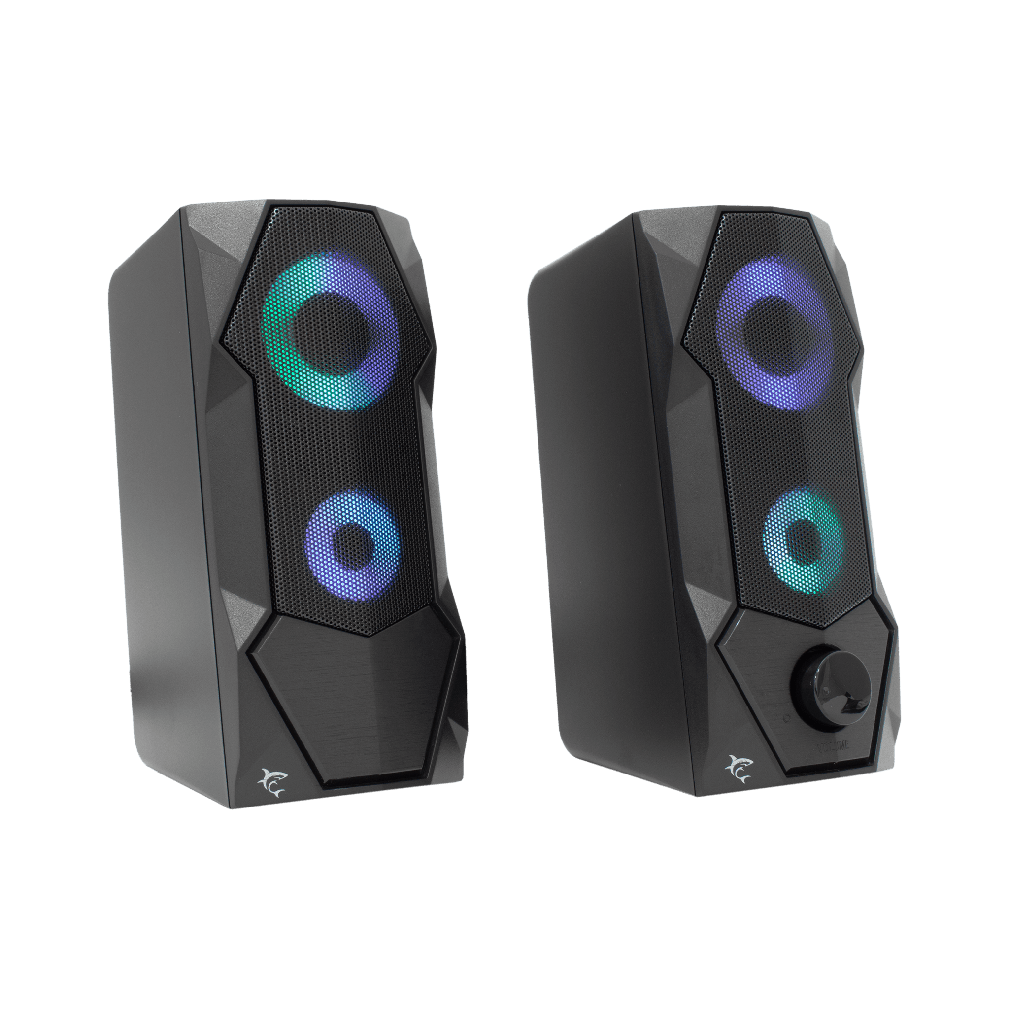 White Shark FLOW RBG Gaming Speakers - GameStore.mt