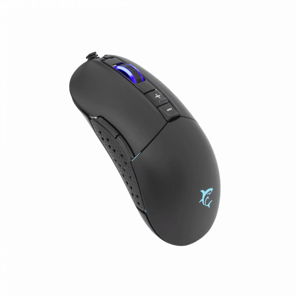 White Shark MOUSE GM - 9005 ARTHUR Black RGB / 10.000 dpi - GameStore.mt