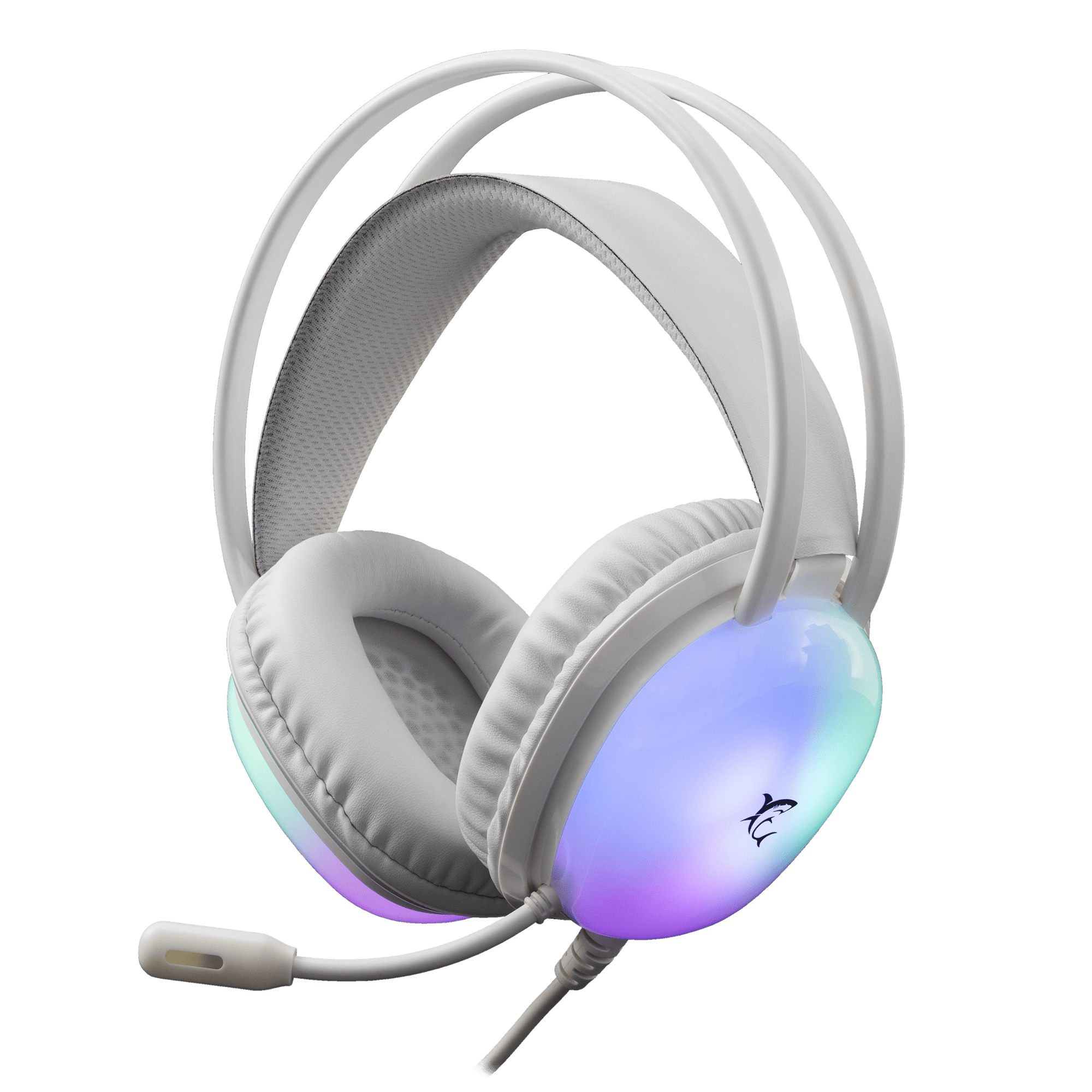 White Shark PEACOCK Gaming Headset (White) - GameStore.mt