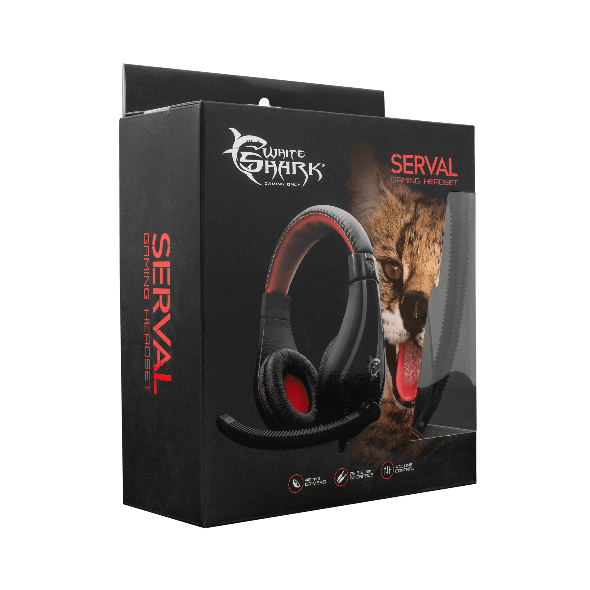 White Shark SERVAL Gaming Headset - GameStore.mt
