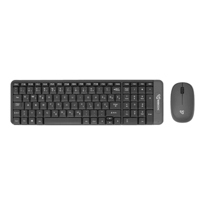 SBOX Wireless Keyboard & Mouse Kit (2.4 GHz) WKM-22