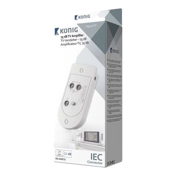 KÖNIG Antenna Amplifier KN-AMP25 25 dB - GameStore.mt | Powered by Flutisat