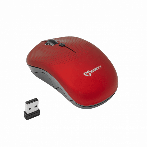 SBOX Red Wireless Mouse WM-106 - GameStore.mt | Powered by Flutisat