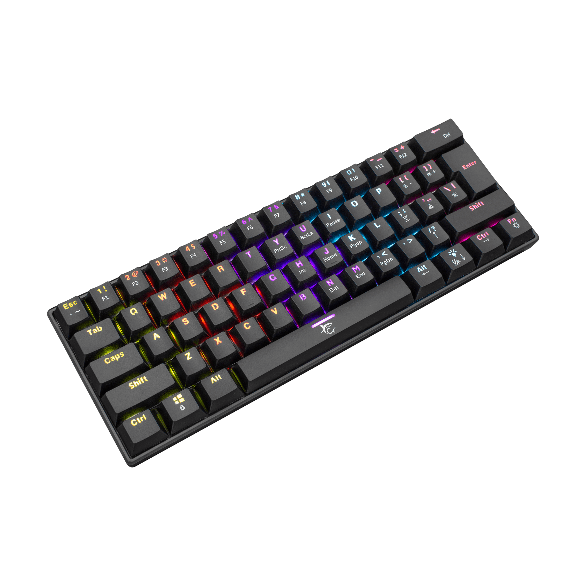White Shark SHINOBI Keyboard - Black (Red Mechanical Switches) [US Layout] - GameStore.mt | Powered by Flutisat