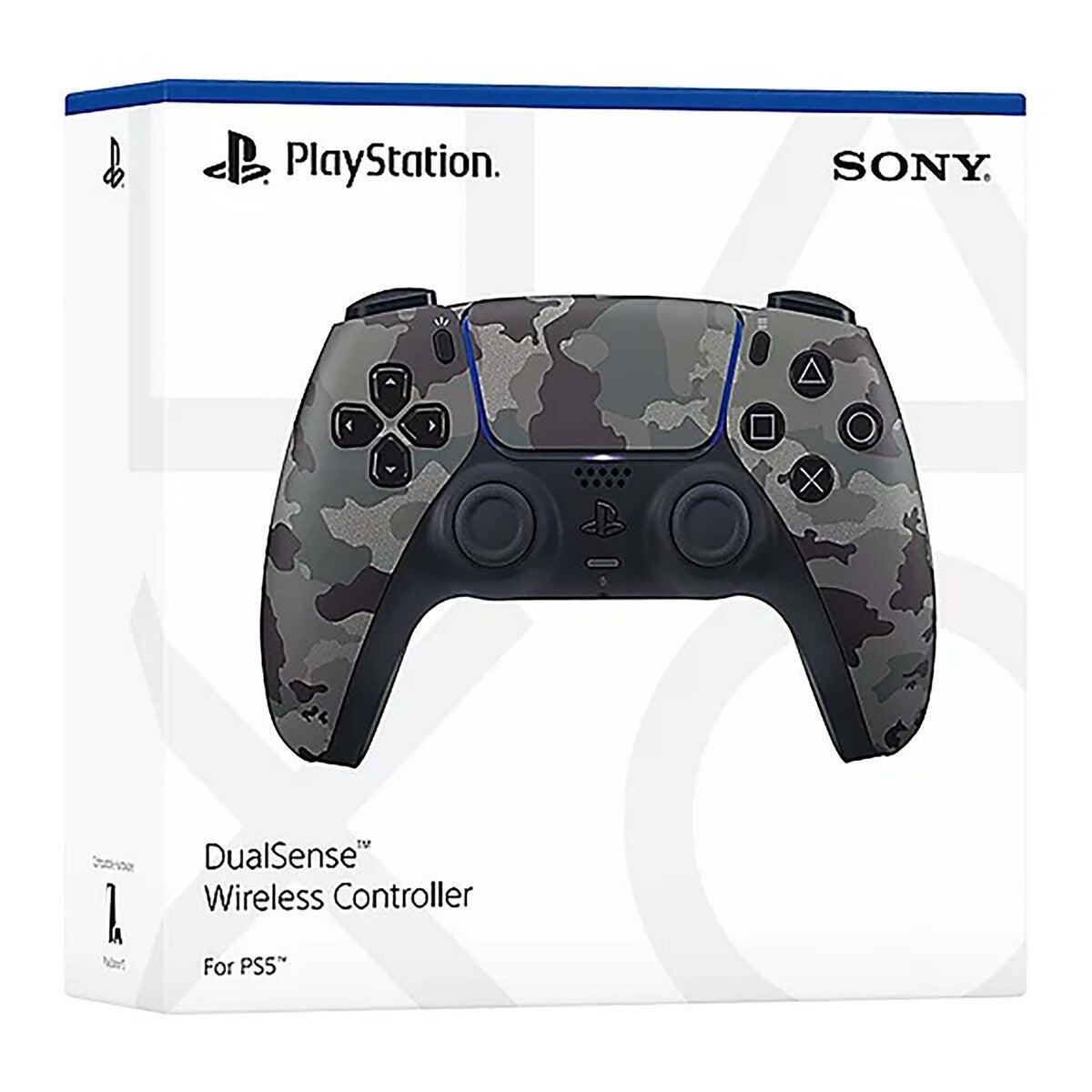 PlayStation 5 DualSense Wireless Controller - Grey Camouflage - GameStore.mt | Powered by Flutisat