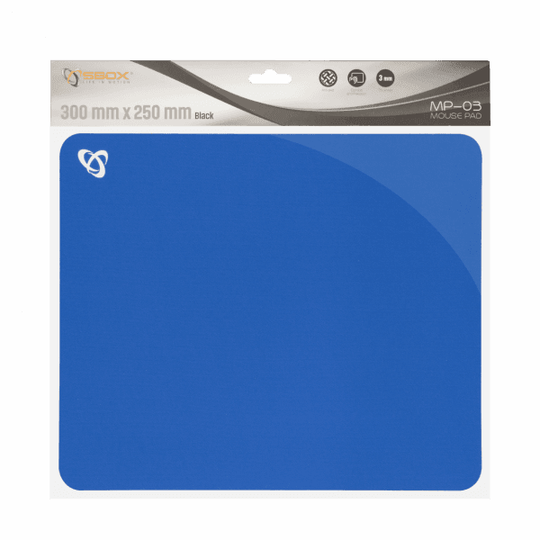SBOX Blue Mouse Pad MP-03 30x25 cm - GameStore.mt | Powered by Flutisat