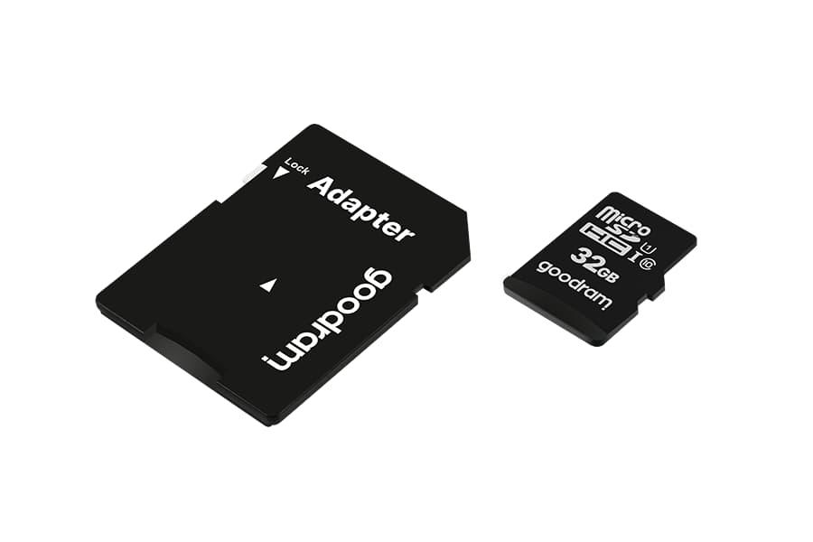 GOODRAM 32GB SDXC Micro SD Card Class 10 UHS-I + Adapter - GameStore.mt | Powered by Flutisat