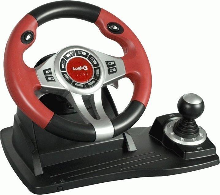 TopDrive GT Logic 3 Steering Wheel (For PS2/PS3/PC) (Pre-owned) - GameStore.mt | Powered by Flutisat